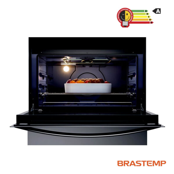 Fogão Brastemp 5 bocas inox com turbo chama touch timer e auto desligamento - Image 4