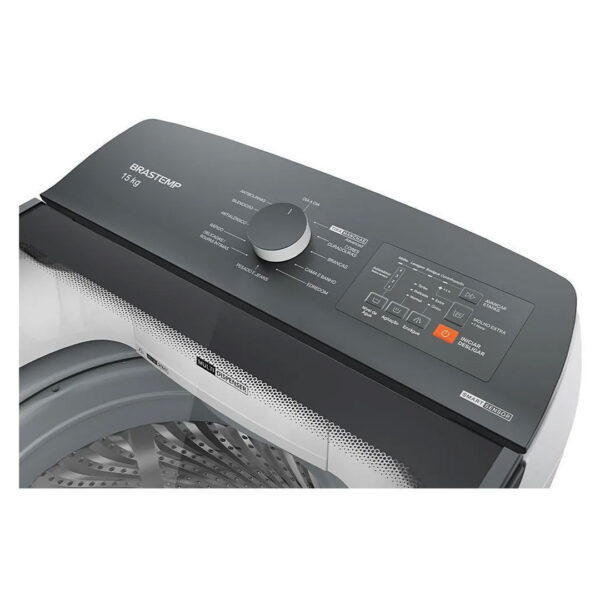 Lavadora de Roupas Brastemp 15 Kg Branca com Ciclo Tira Manchas Advanced e Smart Sensor - Image 3
