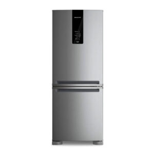 Refrigerador Brastemp Inverse Frost Free A+++ 447 Litros Inox com Smart Flow e Fresh Box