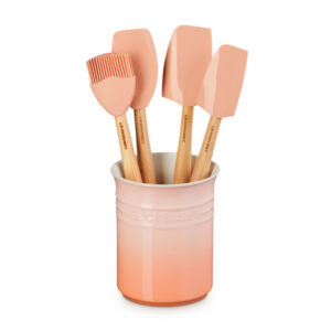 Set 3 Espátulas e 1 Pincel Craft com Porta Utensílios Clássico