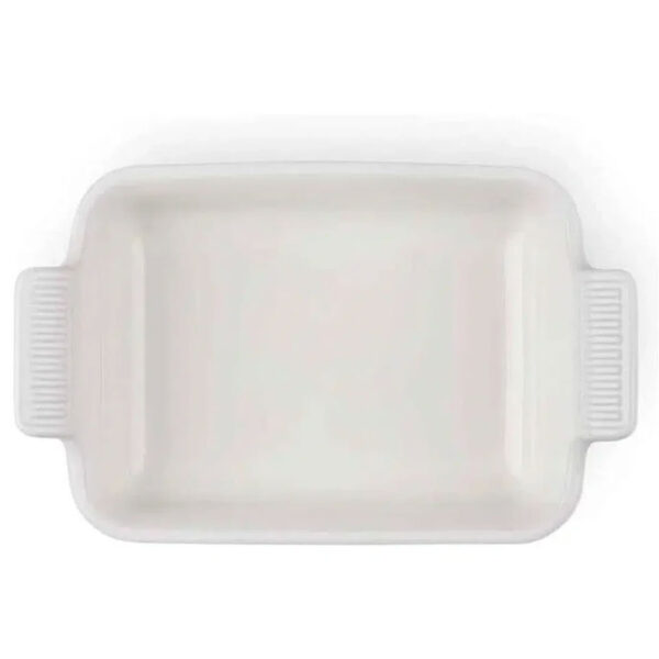 Travessa Retangular Cerâmica Heritage Meringue 19cm Le Creuset - Image 3