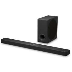 Soundbar LG S90TY – 570W RMS, Dolby Atmos, 5.1.3 Canais, DTS X, AI Room Calibration Pro, AI Sound Pro, Sem fios, WOW Orchestra